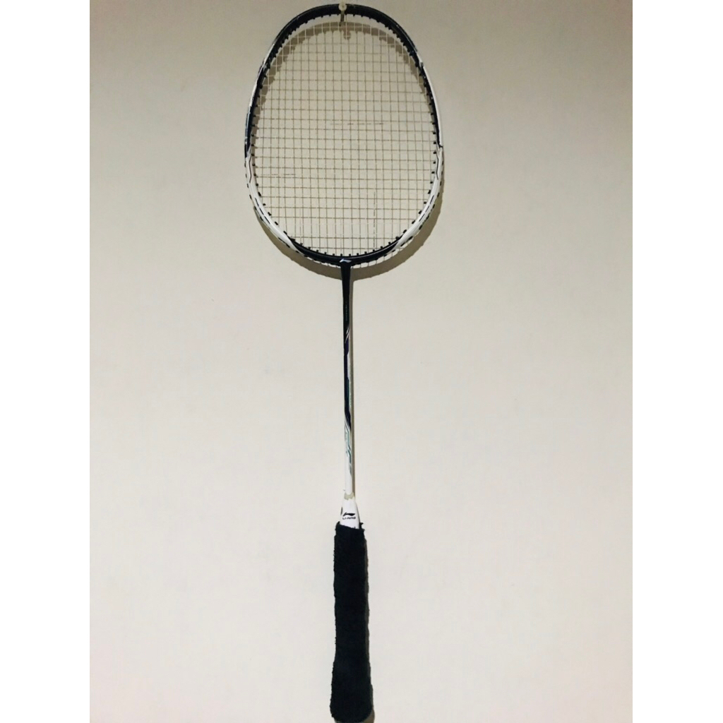 raket badminton bulu tangkis lining li ning tectonic 9 original 100% yang pernah dipakai oleh atlet 