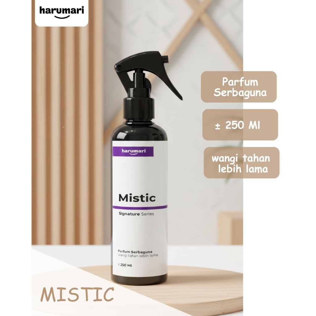 Parfum Serbaguna Mistic, Parfum Laundry Mistic Grade A Premium, Parfum Pakaian, Parfum Laundry Tahan