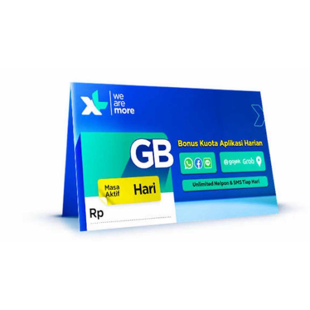 xl perdana 10 digit kuota 3gb segel