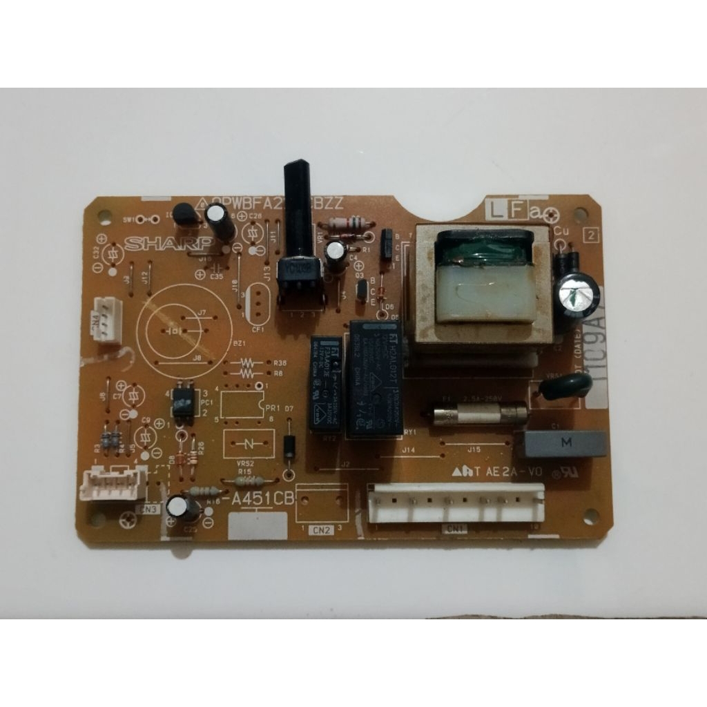 Modul / pcb kontrol lemari es SHARP QPWBFA224CBZZ - QPWBFI704VRZ0