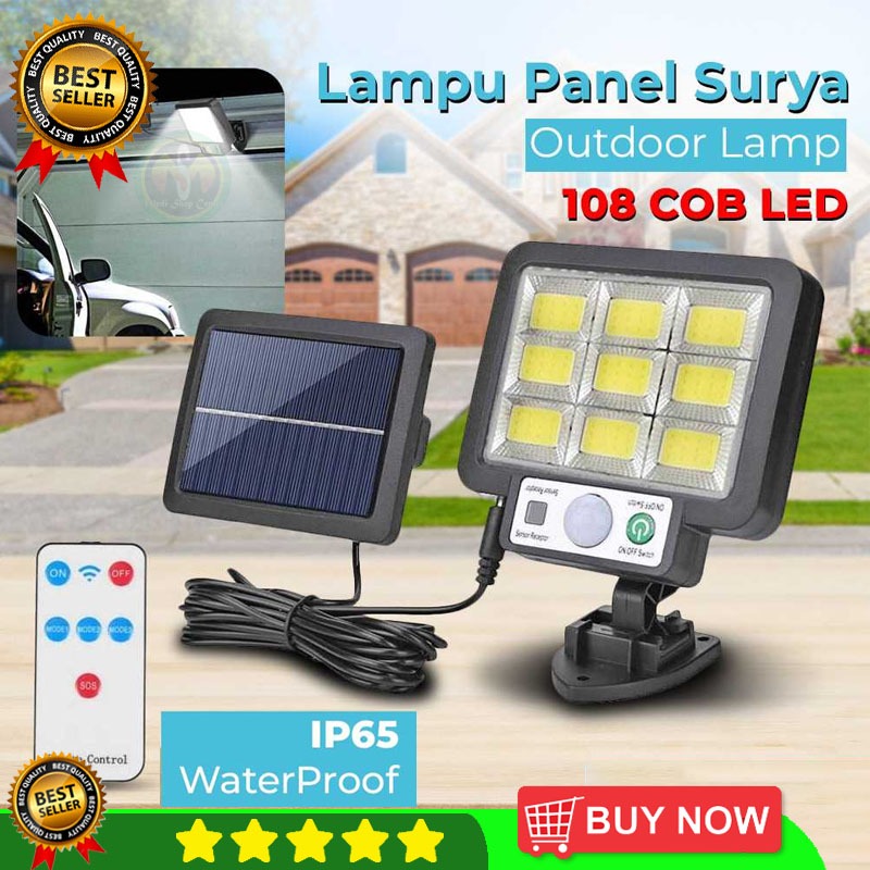 Lampu LED Solar Emergency Lampu Darurat Tenaga Surya untuk Mati Lampu Mati listrik
