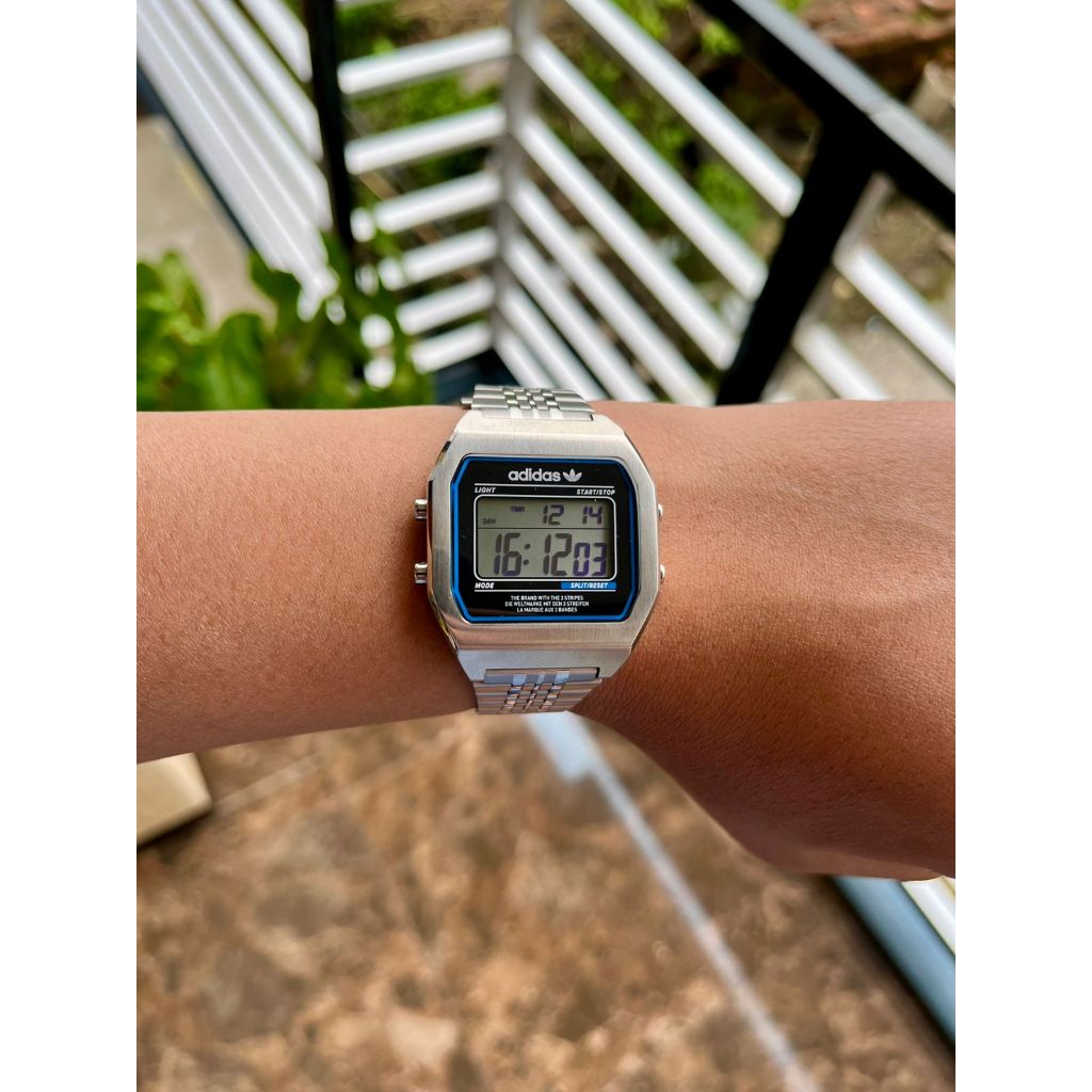 Jam Tangan Adidas Stainless Steel Digital