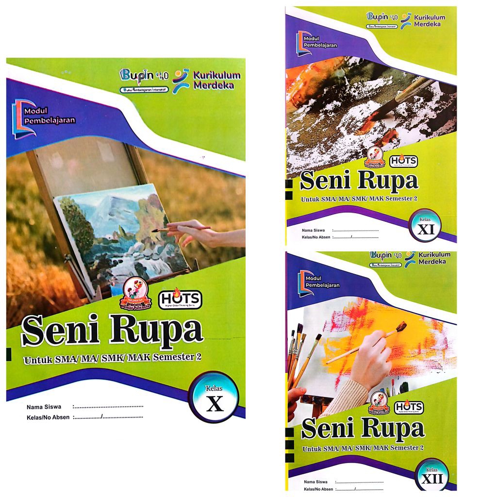 LKS BUPIN SMA SMK SENI RUPA KELAS 10 11 12 SEMESTER 2 GENAP KURIKULUM MERDEKA TA.25-26 | INSAN