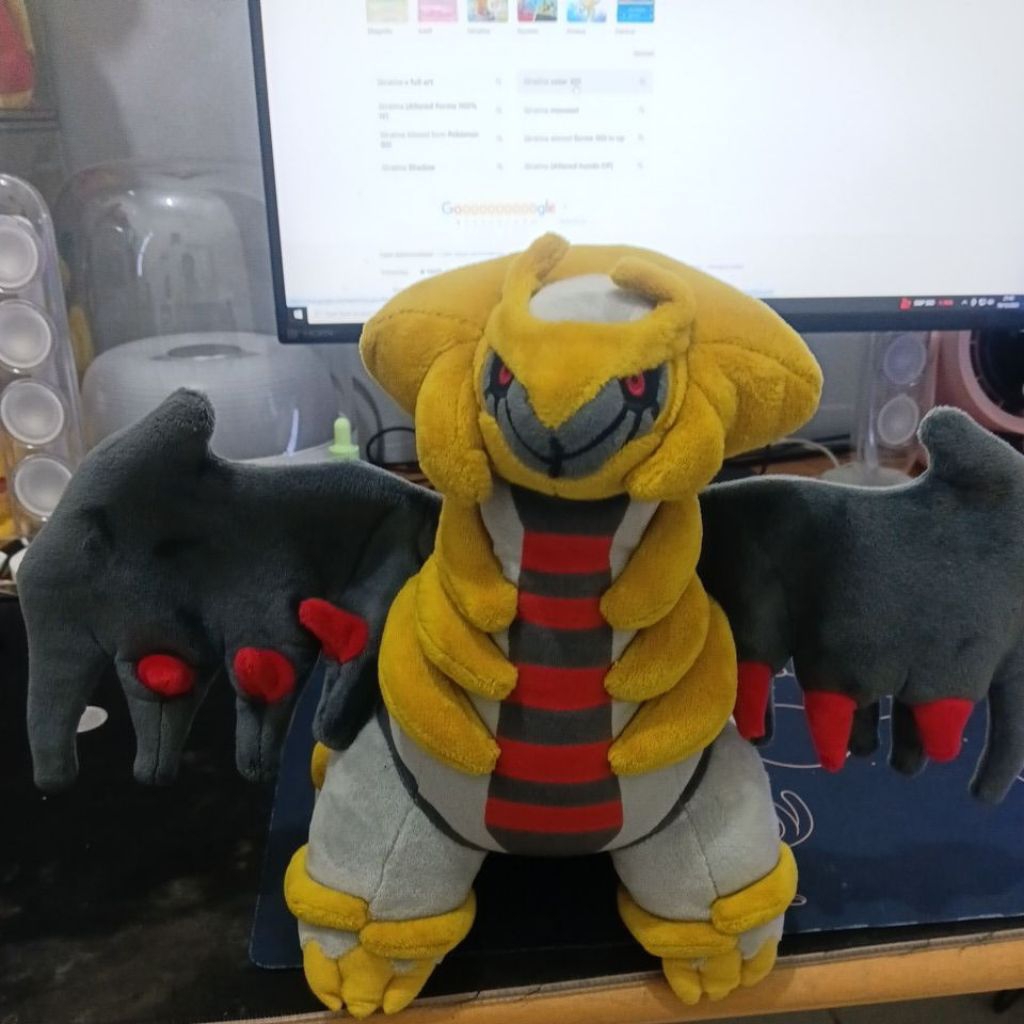Giratina Altered Forme PLUSHIE BONEKA POKEMON POKEMON CENTER POKCEN
