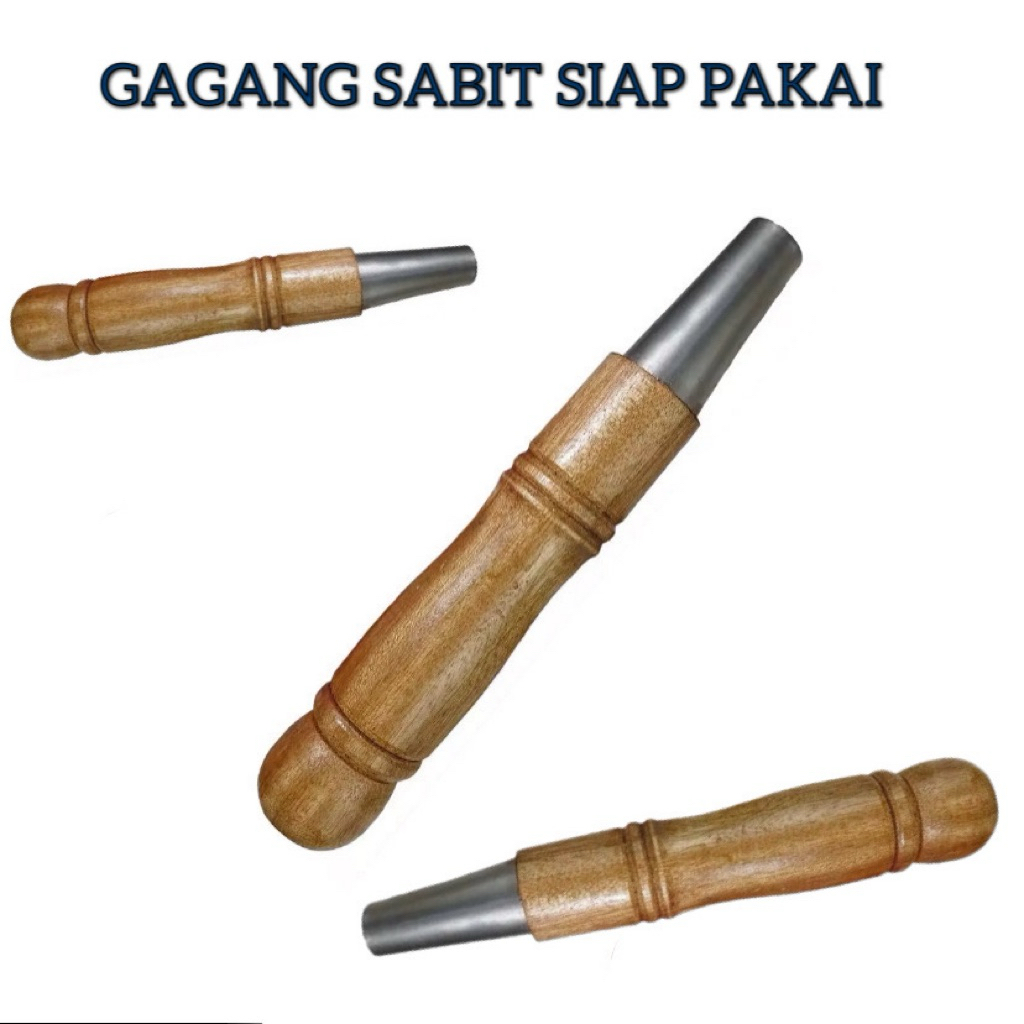 Gagang Kayu Arit sama Karah panjang 21 Cm