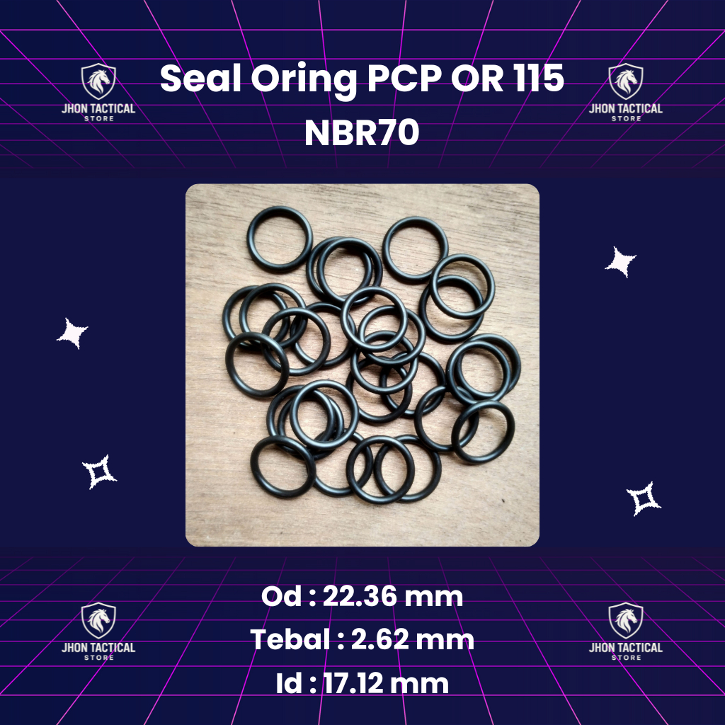 Seal Oring PCP OR 115 NBR70 - Karet Seal PCP / Oring Sil PCP
