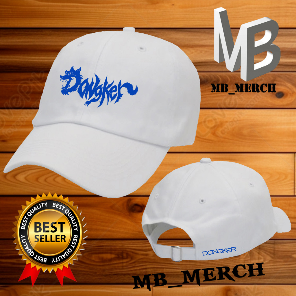 Topi Baseball  DONGKER BAND keren BERKUALITAS  Pria Wanita BAND   DONGKER MB_MERCH