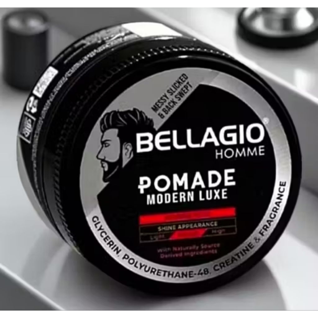 Bellagio Homme Pomade Water Based modern luxe 80gr