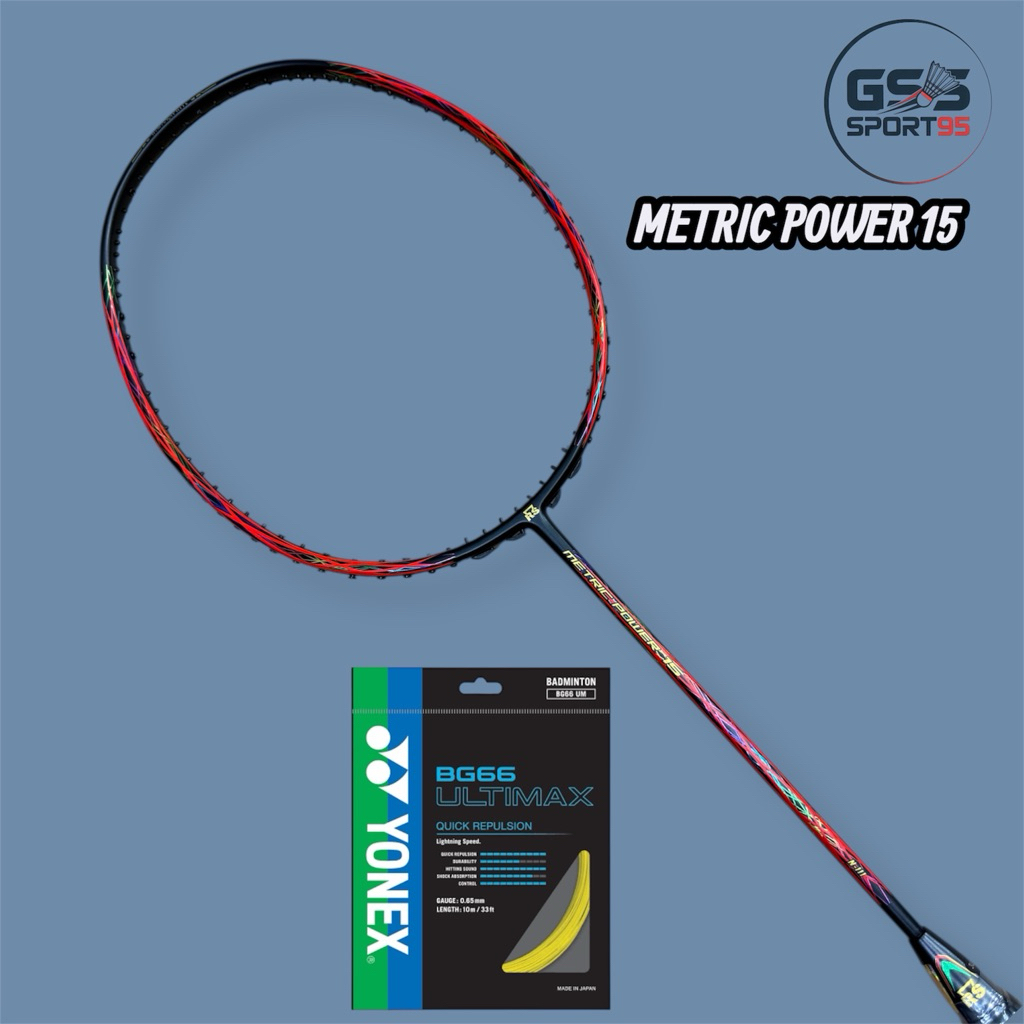 RAKET BADMINTON RS METRIC POWER 15