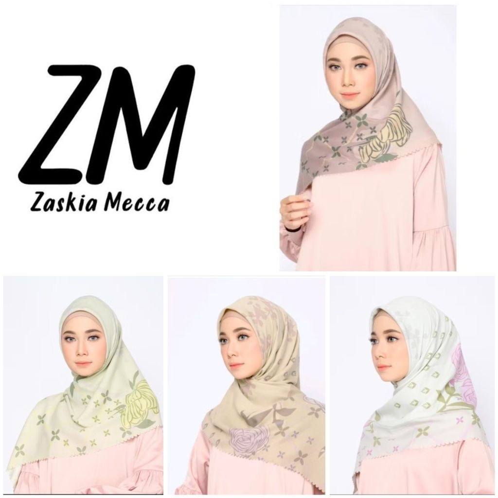 ORIGINAL HIJAB ZM Zaskia Mecca Stock Lama tanpa kemasan (Lost pack)