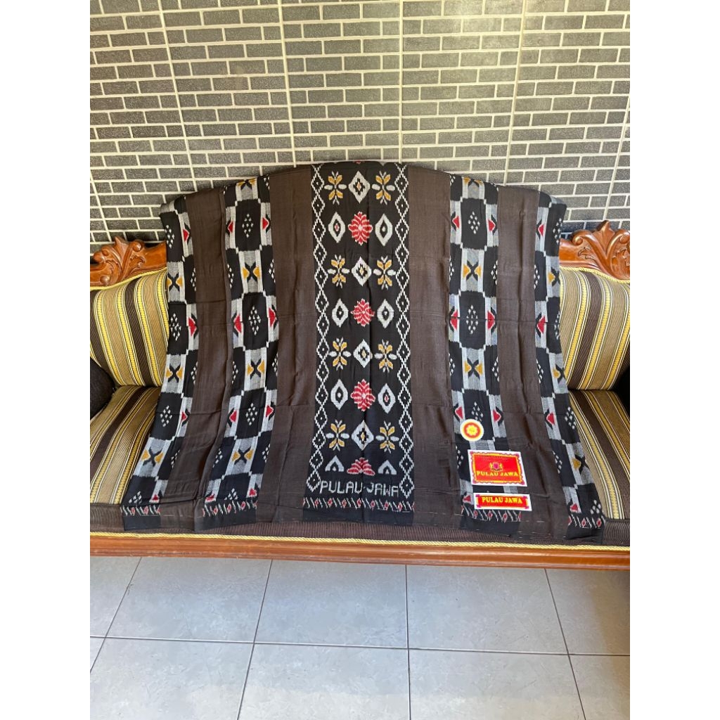 Sarung Goyor Tenun | Motif Lamiri / Donggala | Pulau Jawa