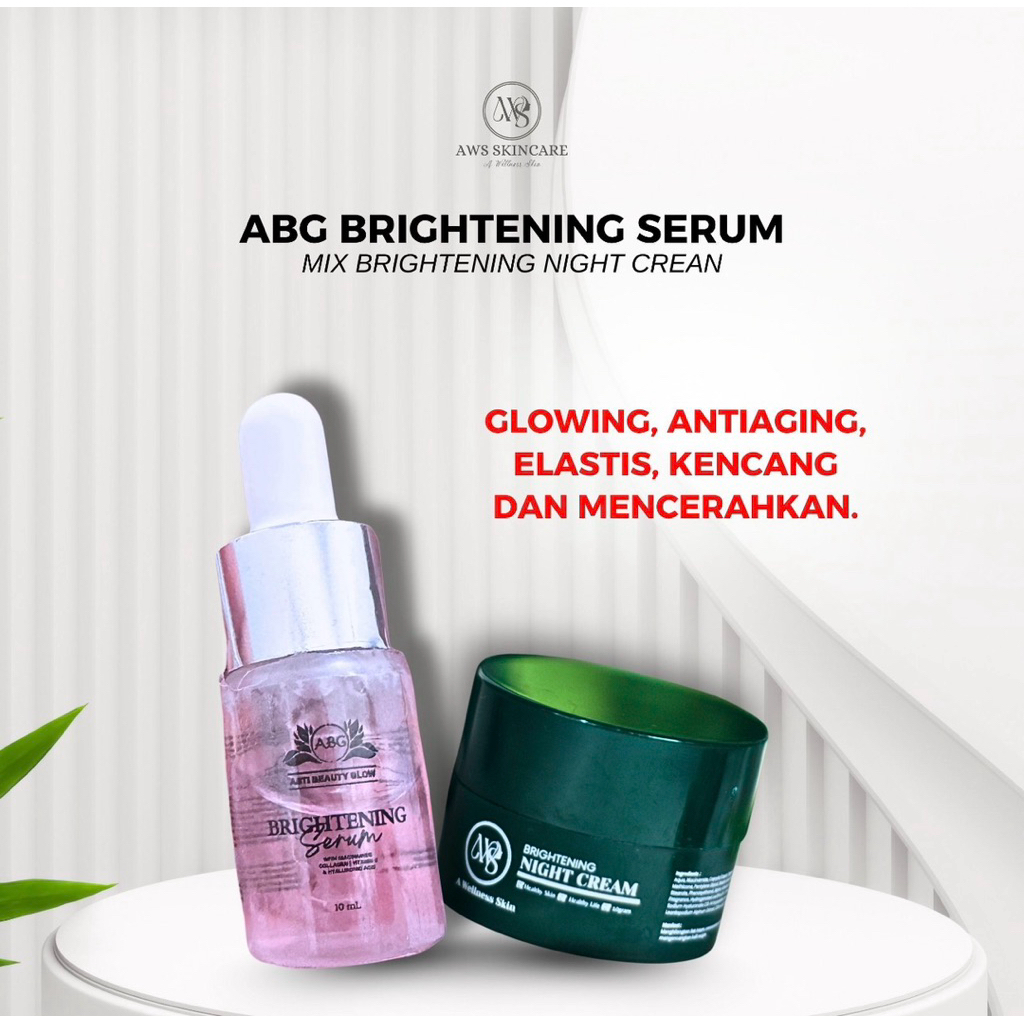 Night Cream Brightening AWS Mix Serum