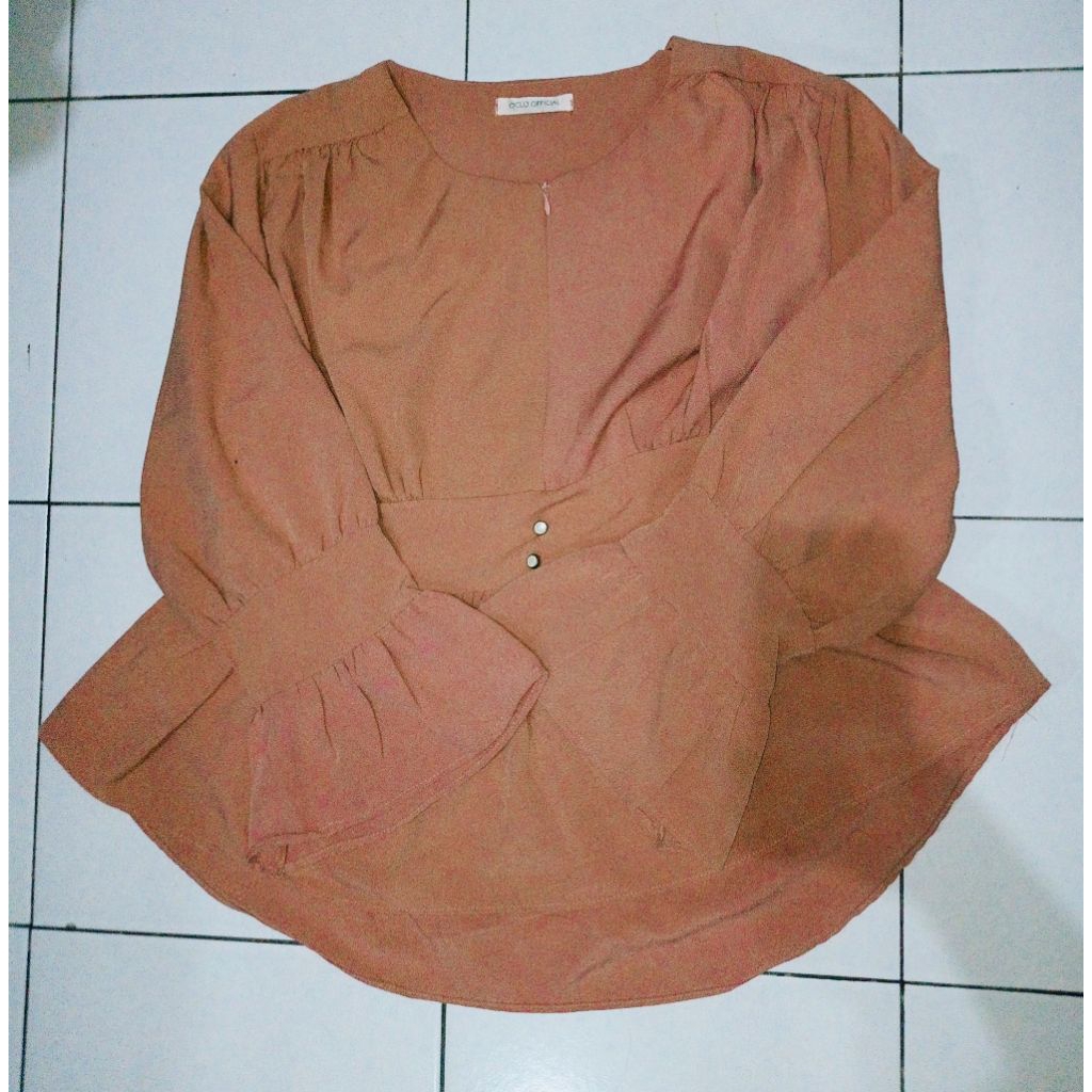 BAJU LENGAN PANJANG / ATASAN WANITA / BAJU KONDANGAN / BAJU WANITA KEKINIAN / OCLO OFFICIAL / BLOUSE