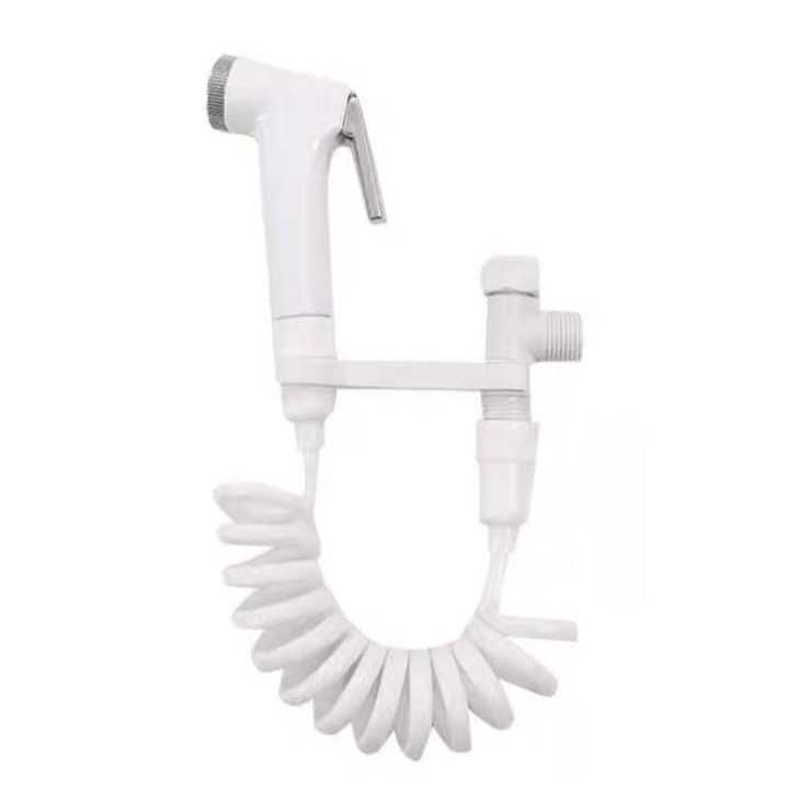 Promo Paket Jet Shower Putih Paket Set Jet Shower Bidet Murah Holder And Tee Shower White Jet Shower