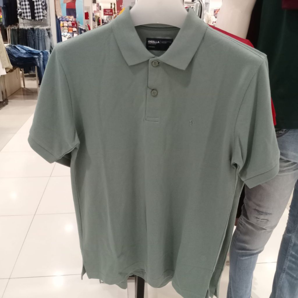 OSELLA BAJU KERAH PRIA CASUAL ORIGINAL