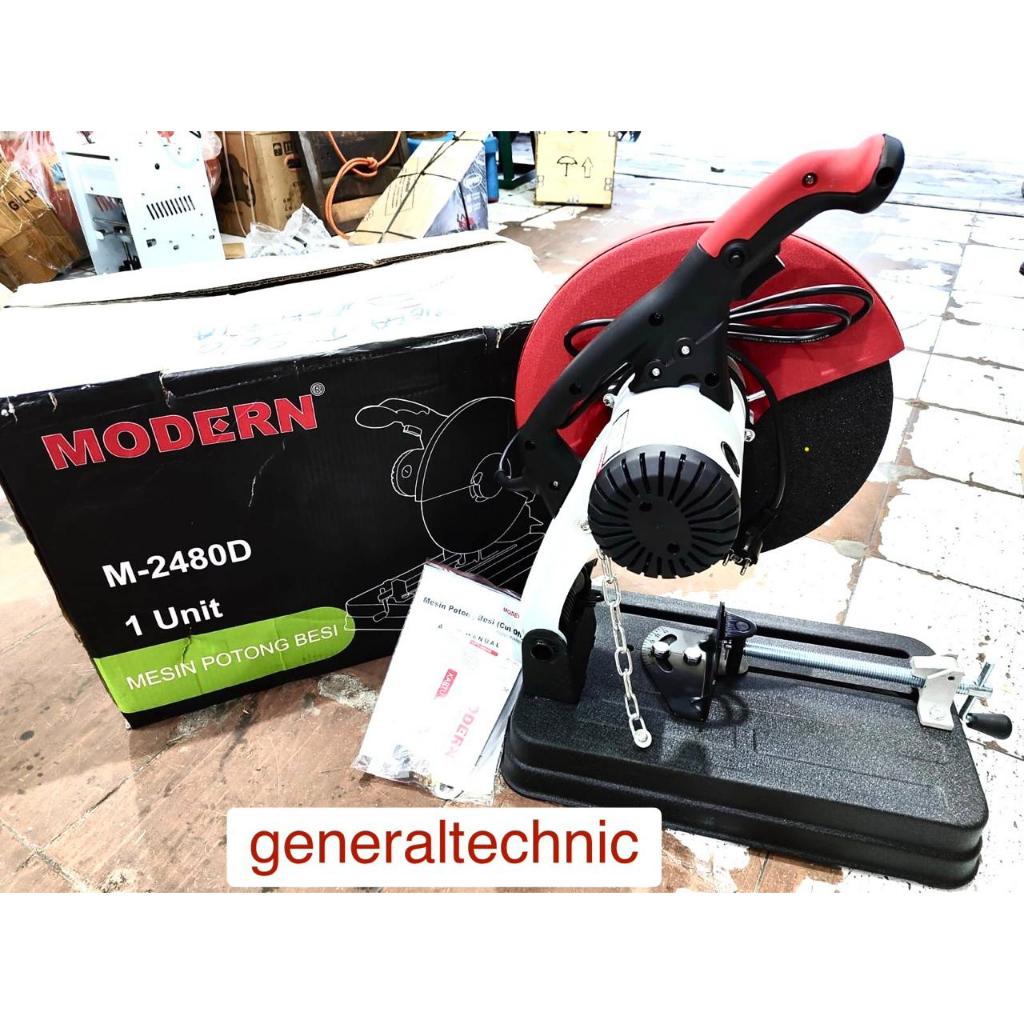 Mesin Potong Besi Modern M2480D Cut Off 14" M2480D Modern Cut Off Modern 14"
