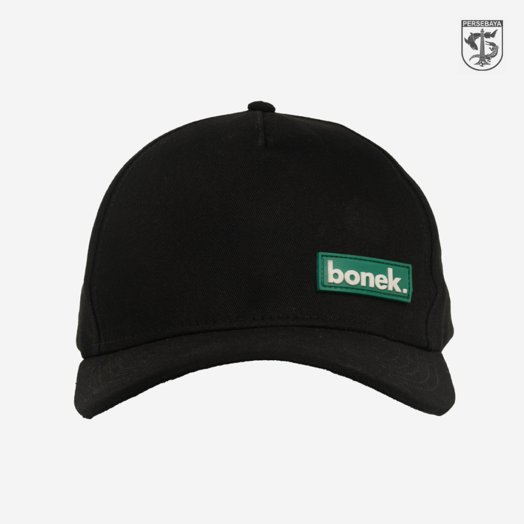 Topi Polo Cap Persebaya Bonek - Black | Persebaya Store