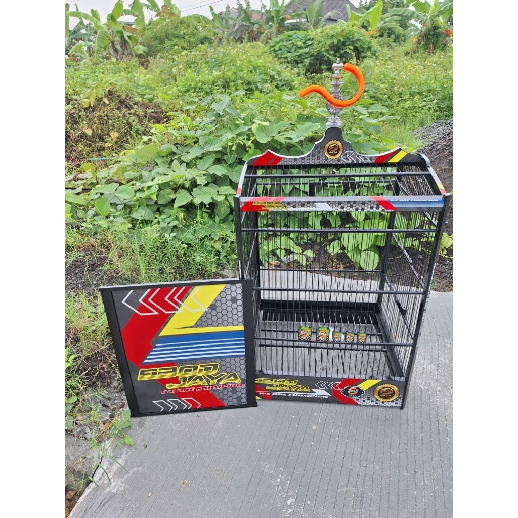 Sangkar kotak ebod jaya water decal ruji fiber 1,5mm