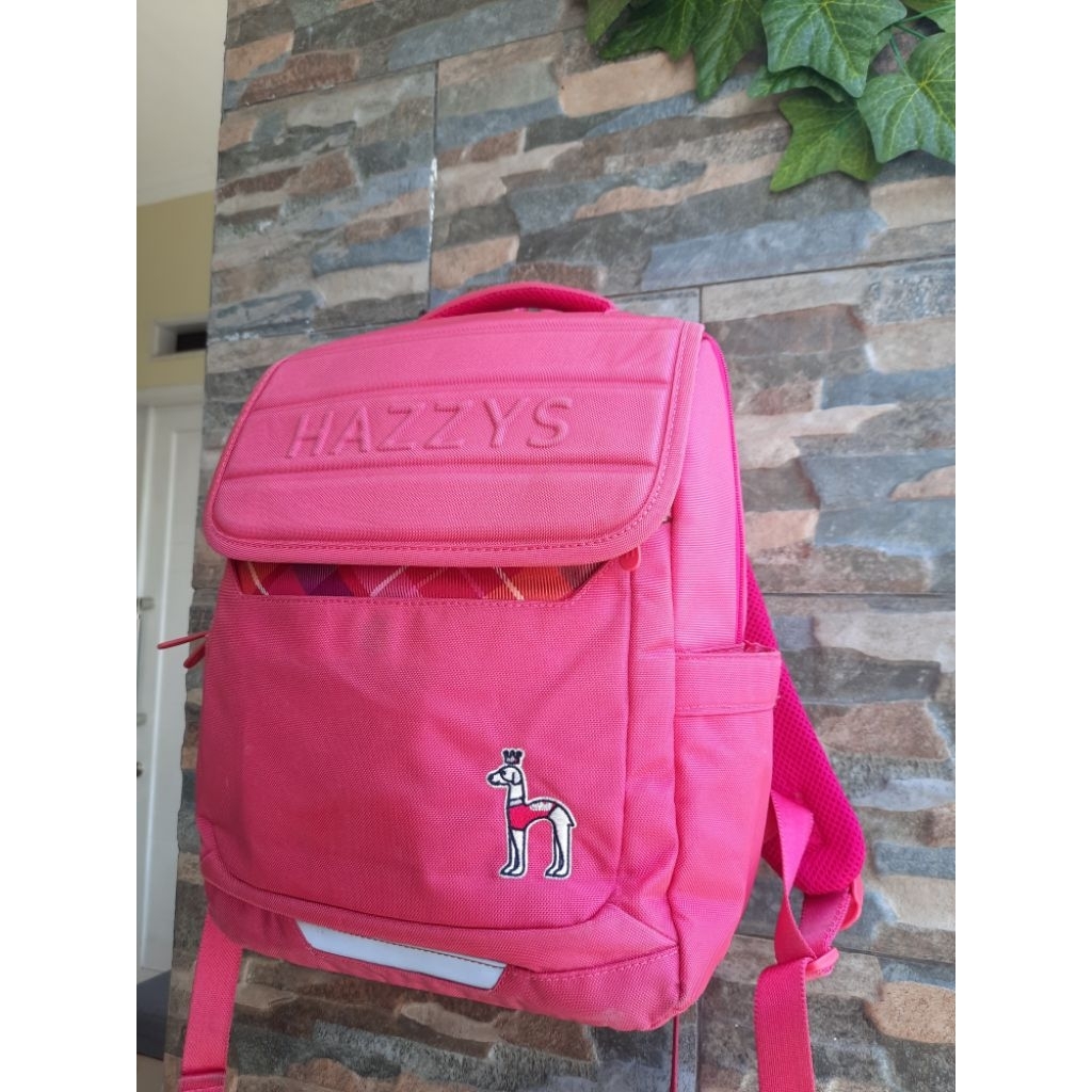 Ransel Merah Anak Hazzys - Tas Branded Original