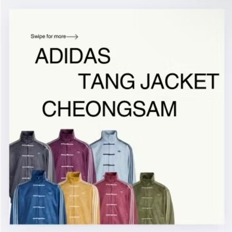 Jacket adidas cny tang suit jacket PO ori100%