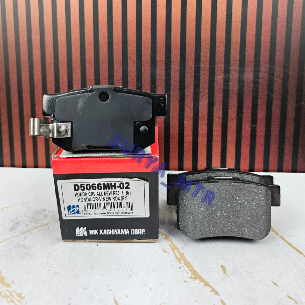 KAMPAS REM BRAKE PAD HONDA NEW CRV MK KASHIYAMA D5066MH-02