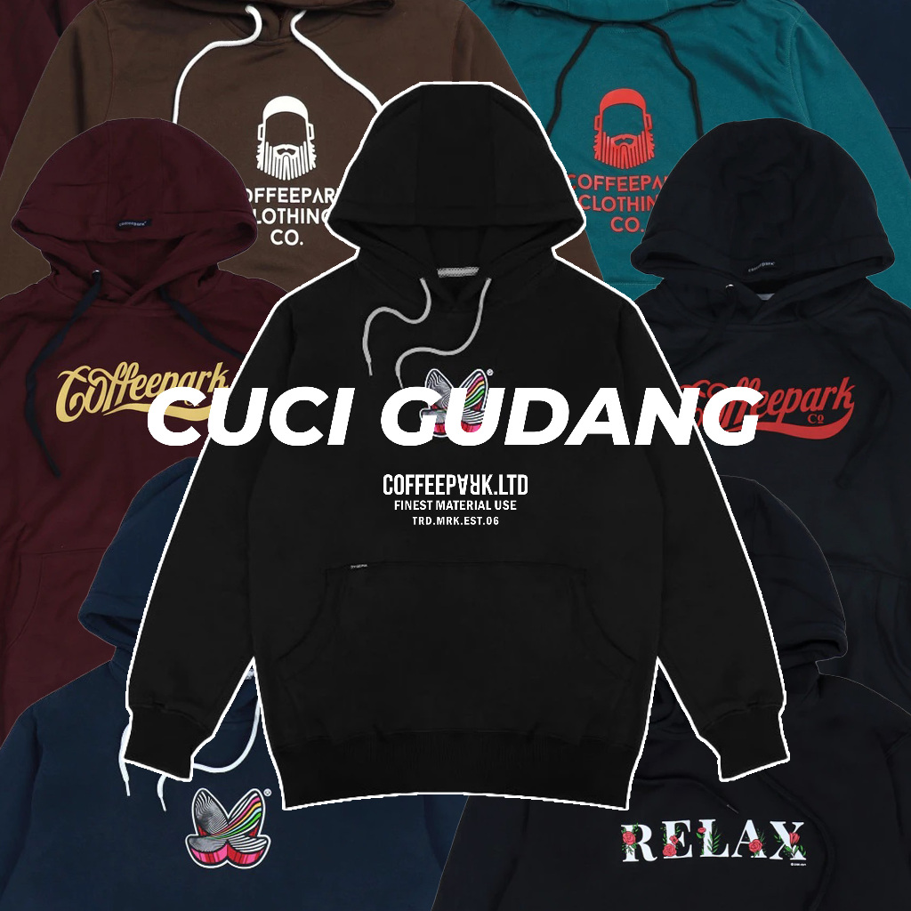 CUCI GUDANG Coffeepark - Sweater Hoodie
