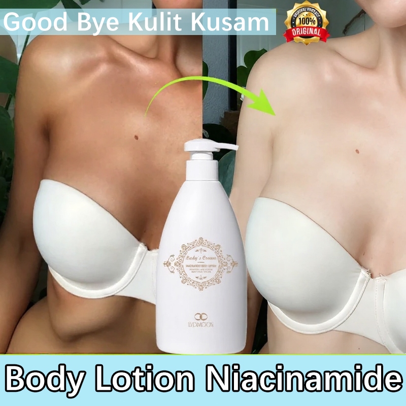Body lotion Handbody pemutih badan Niacinamide 500g 7 hari pemutih badan ampuh body moisturizer menc