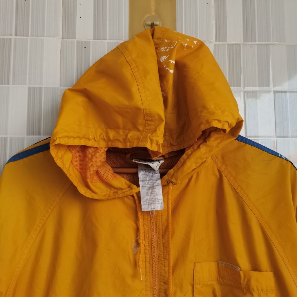 1148. HOODIE ZIIP WARNA ORANGE SIZE XXL PRELOVED