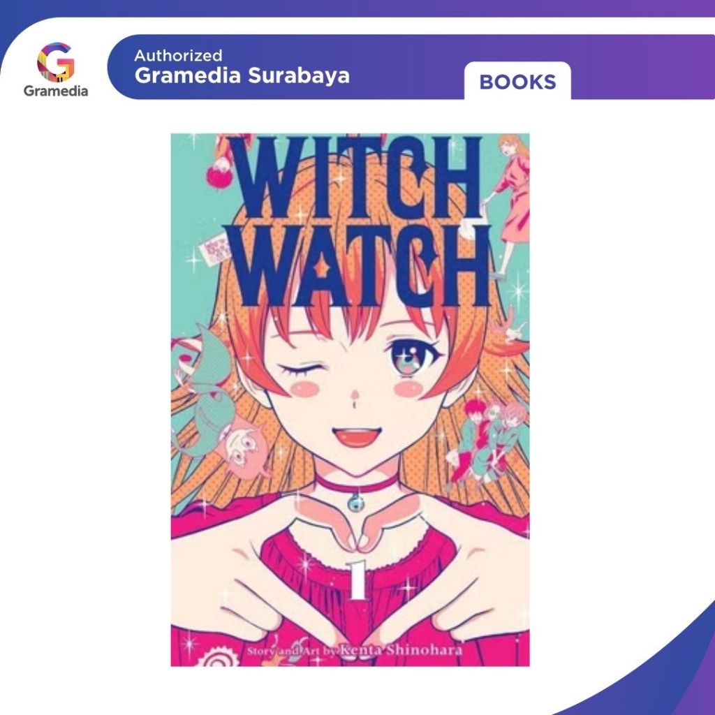 Gramedia Surabaya - Witch Watch 01 (Komik)