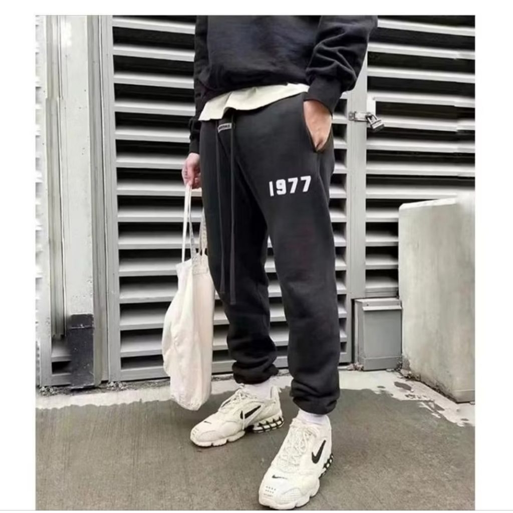 FOG Essentials Fear Of God Jogger Pants Mirror Celana Joger Unisex