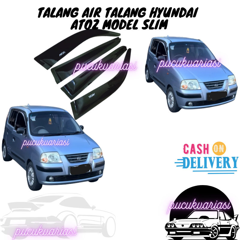 Talang Air Mobil slim Hyundai Atoz