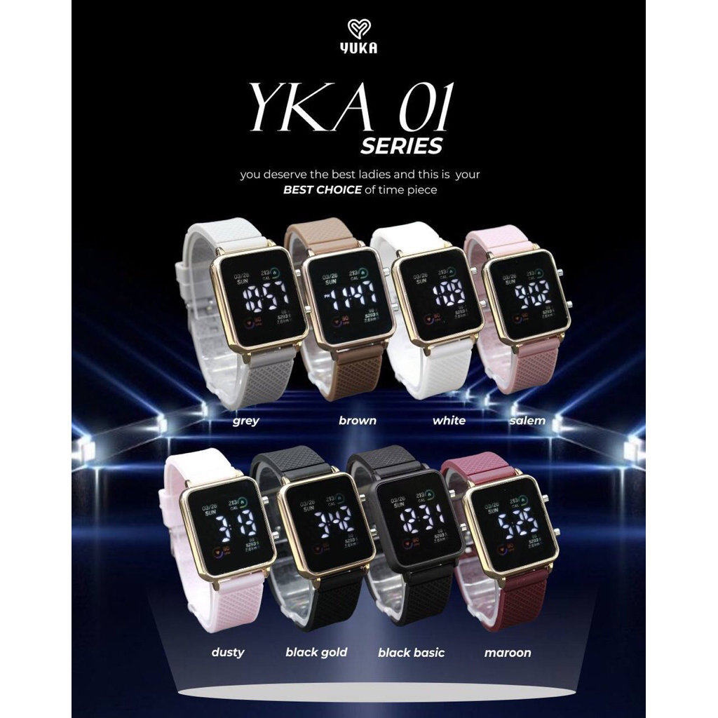 Terlaris Jam Tangan Wanita Merk YUKA