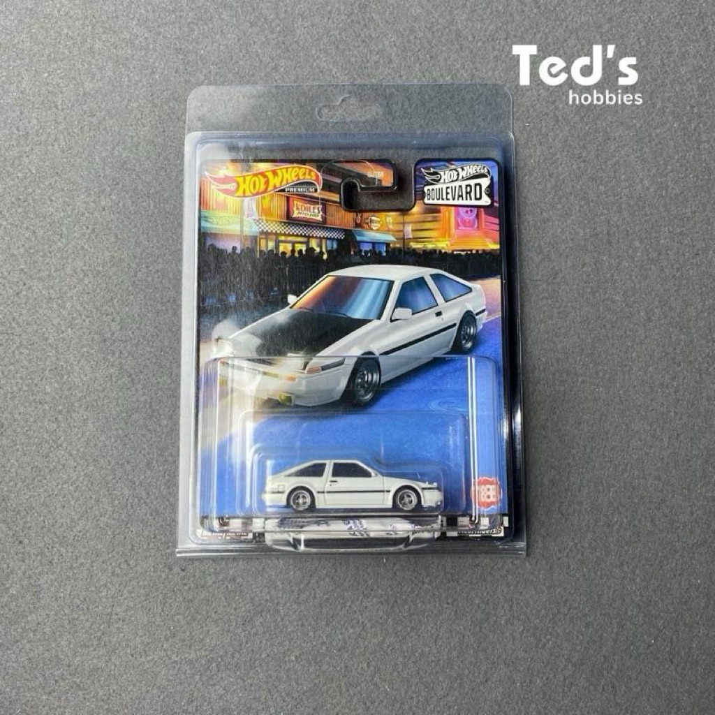Hotwheels Premium Boulevard Toyota AE86 Sprinter Trueno