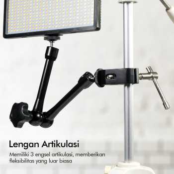 Articulating Magic Arm Long for Hand Stand with Crab Clamp Andoer - JT10002