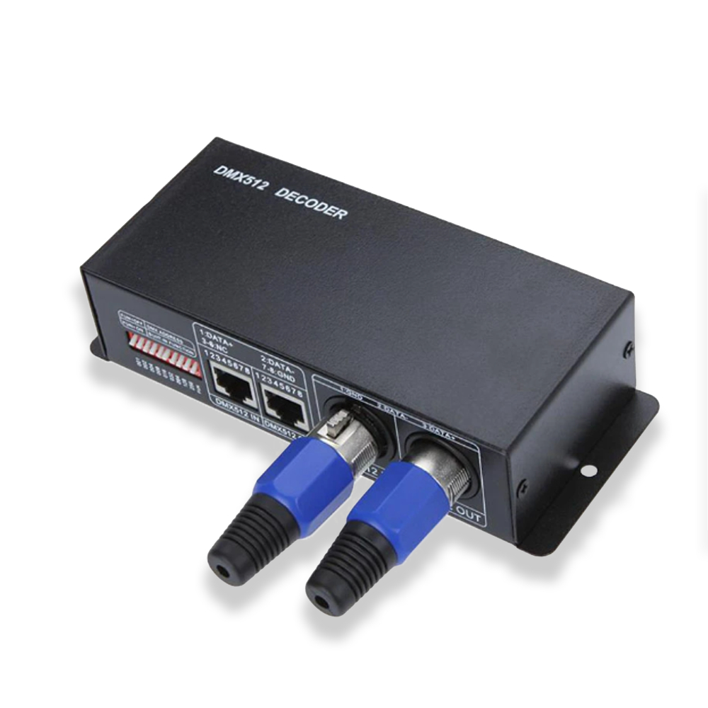 DMX 512 Decoder 4ch 32A | RGB atau RGBW