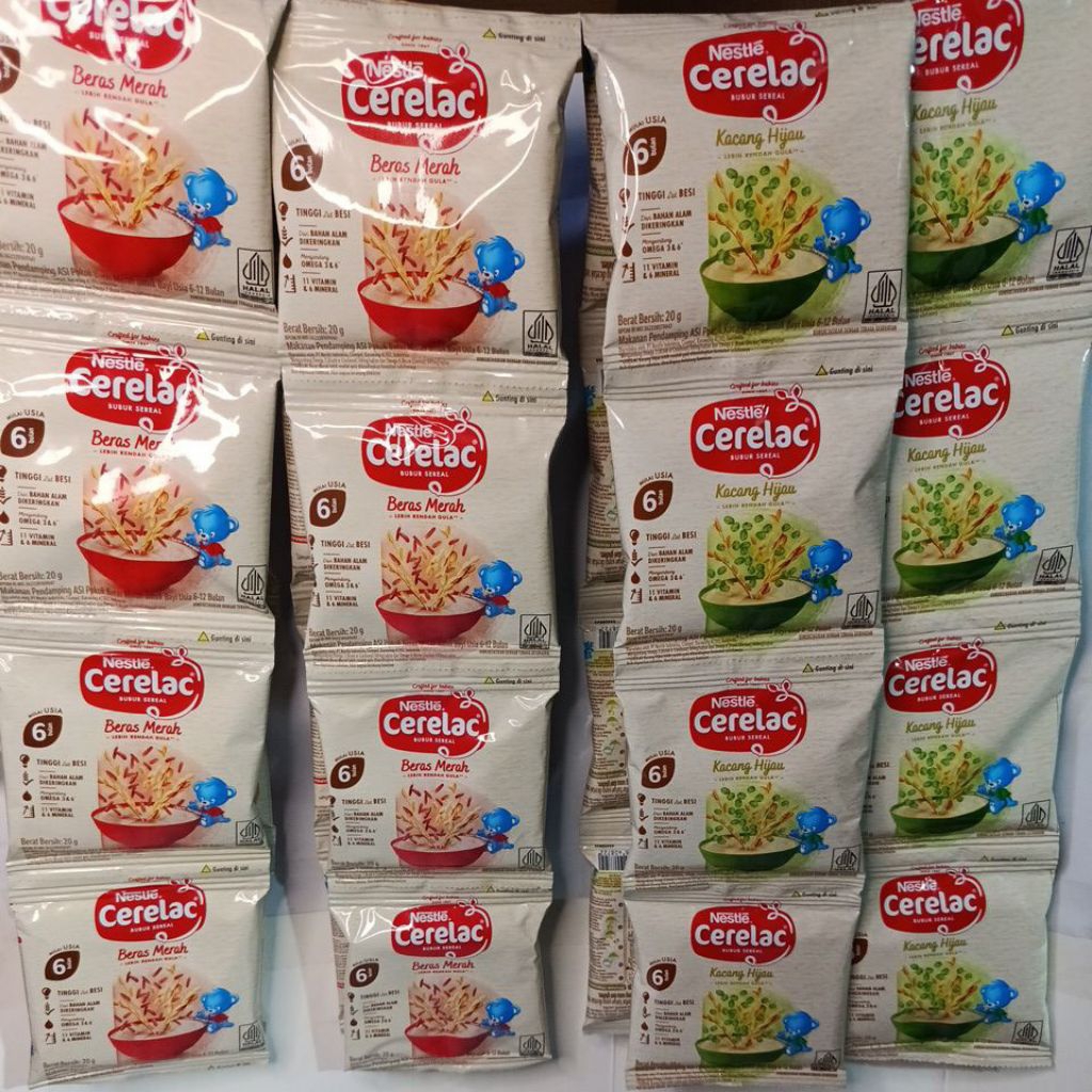 Cerelac Sachet 1 Dus Isi 16 Renceng (20gr)