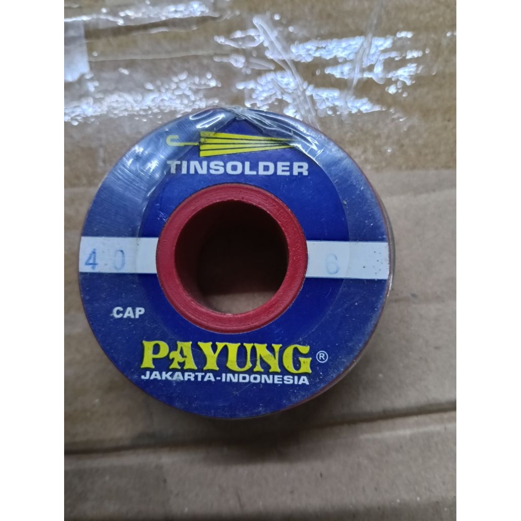Timah Solder cap Payung 1,6mm 250gram