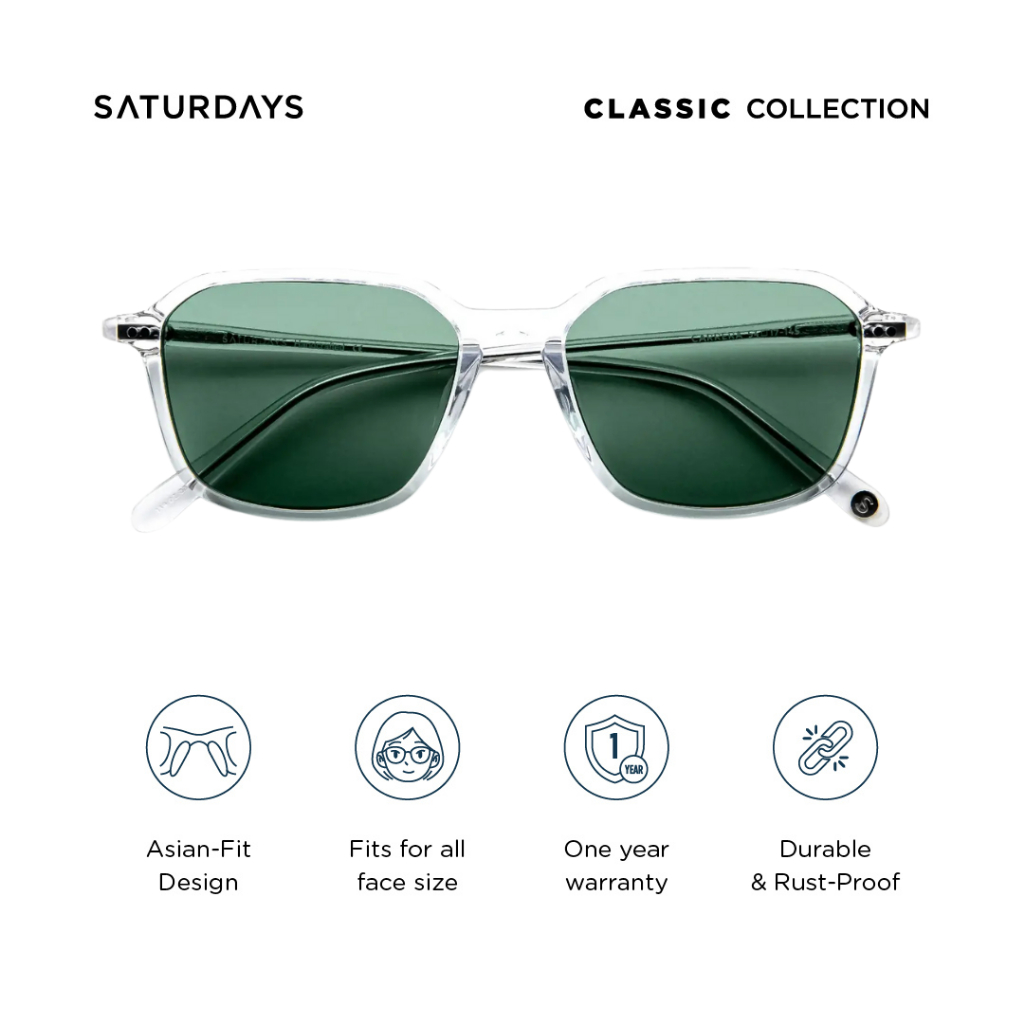 SATURDAYS - Carrera Medium Sunglasses Kacamata Pria & Wanita