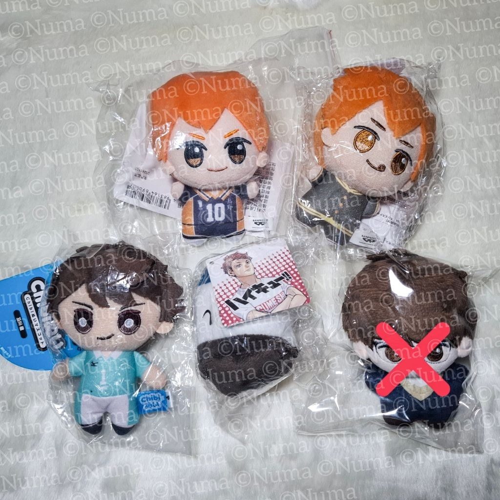 Haikyuu Official Plush Hinata Oikawa