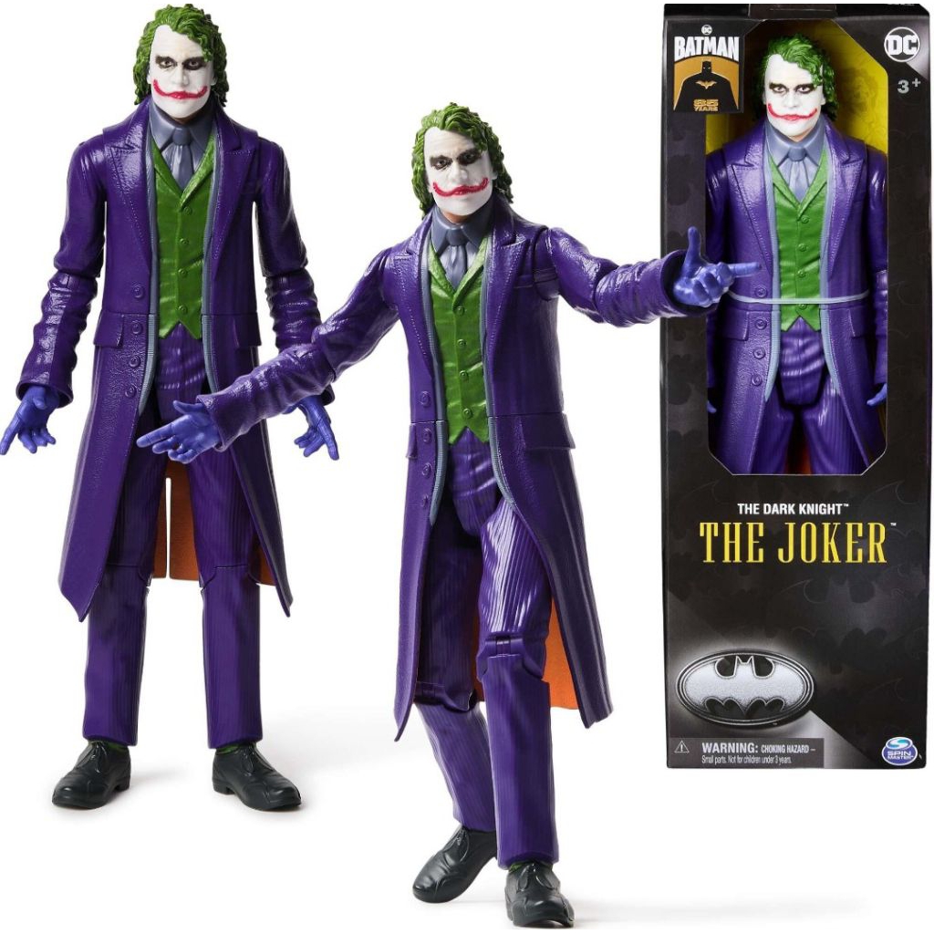 SPIN MASTER THE JOKER 12INCH ACTION FIGURE THE DARK KNIGHT BATMAN 85TH ANNIVERSARY SERIES DC COMIC S