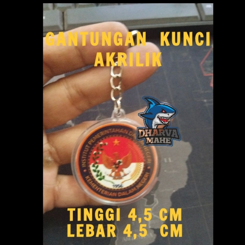 IPDN, Gantungan Kunci Akrilik IPDN, Ganci IPDN, Keychain