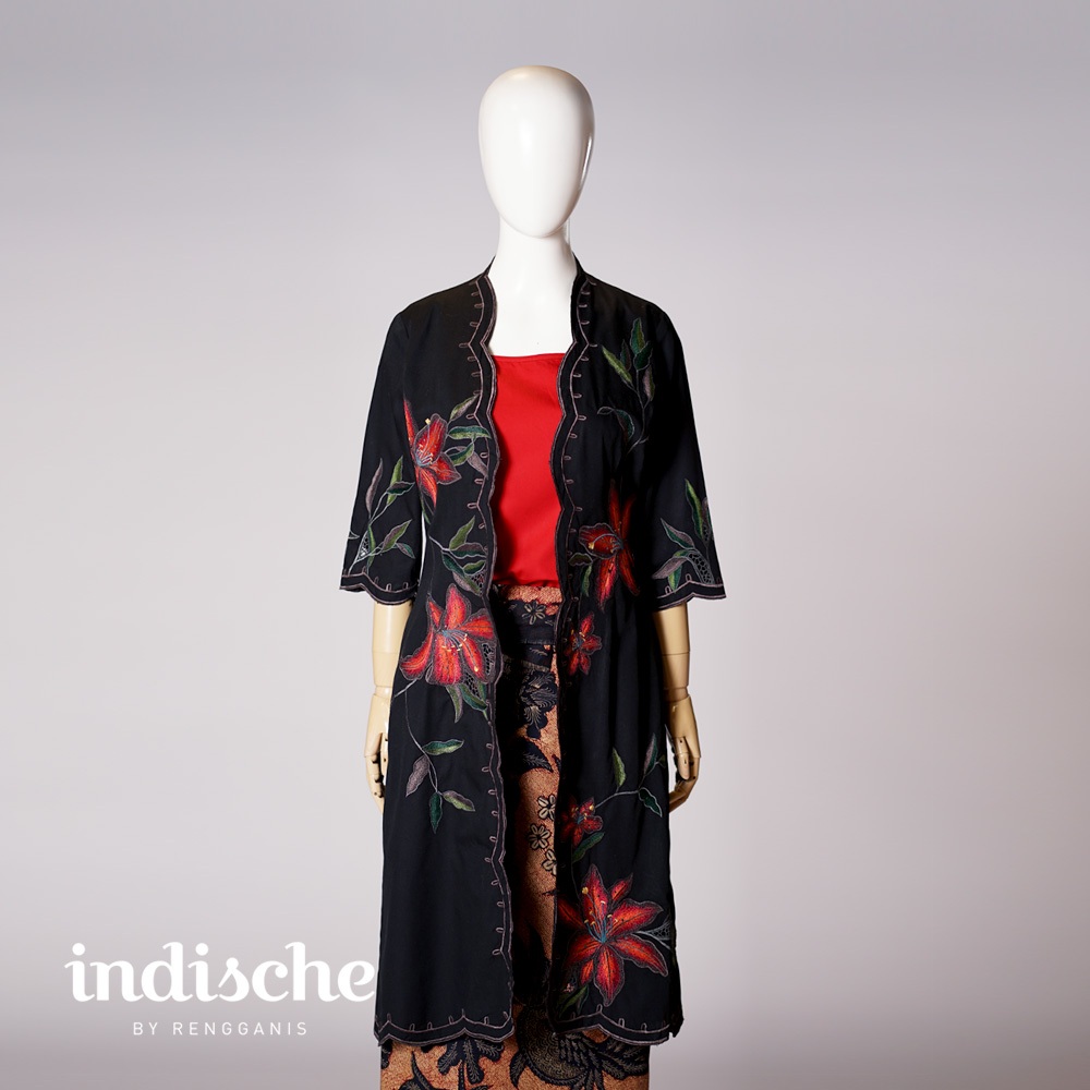 Outer Kebaya Panjang | Lily Long Kebaya Indische by Rengganis