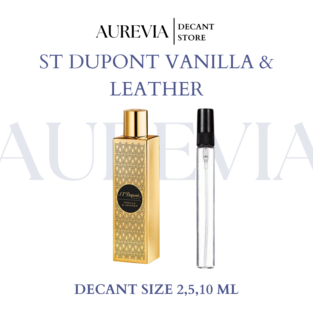 Decant Parfum Original ST Dupont Vanilla & Leather