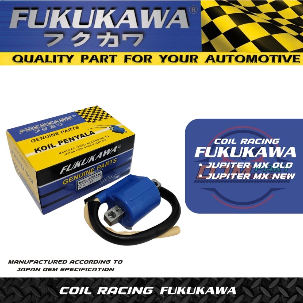 FUKUKAWA Coil Standar Racing Koil Pengapian Jupiter MX 135 Old Jupiter MX New Original