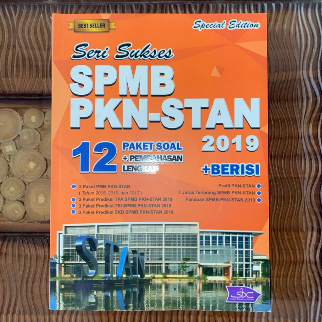 (PRELOVED) Buku Science Society SPMB PKN STAN & Perguruan Tinggi Kedinasan (PTK) 2019 Seri Sukses