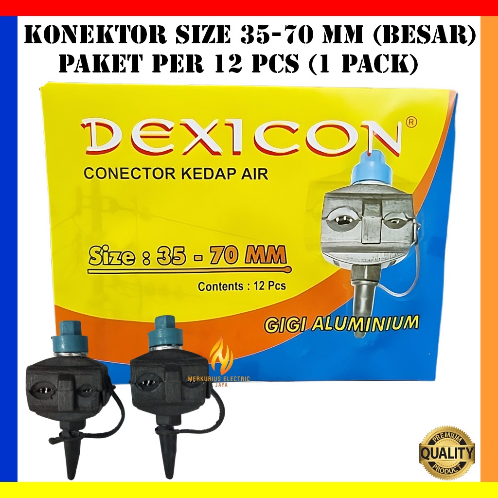 (Per 12 Pcs) Konektor Kabel Twist / Kabel SR / Konektor Kabel Kedap Air / Connerctor Listrik PLN