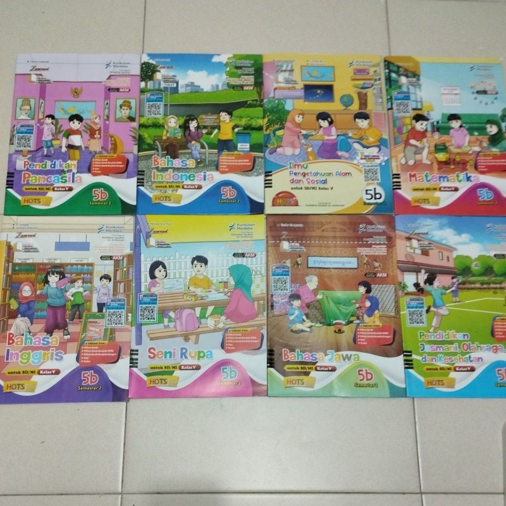 LKS ZAMRUD PUTRA NUGRAHA KELAS 5 SD/MI KURIKULUM MERDEKA, LKS KELAS 5 SD SEMESTER 2