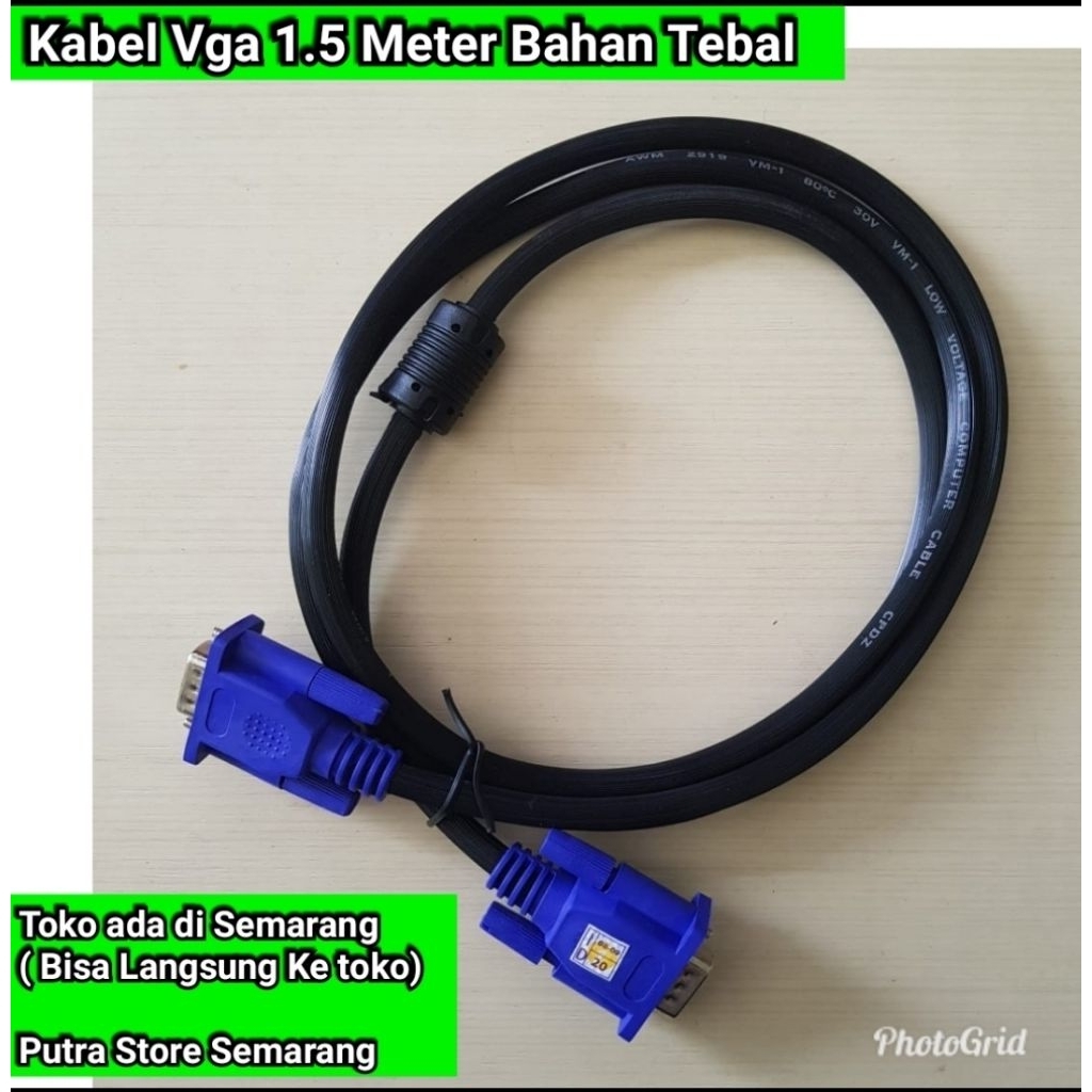 kabel vga 1.5 m Kabel Vga to Vga kabel monitor kabel monitor vga