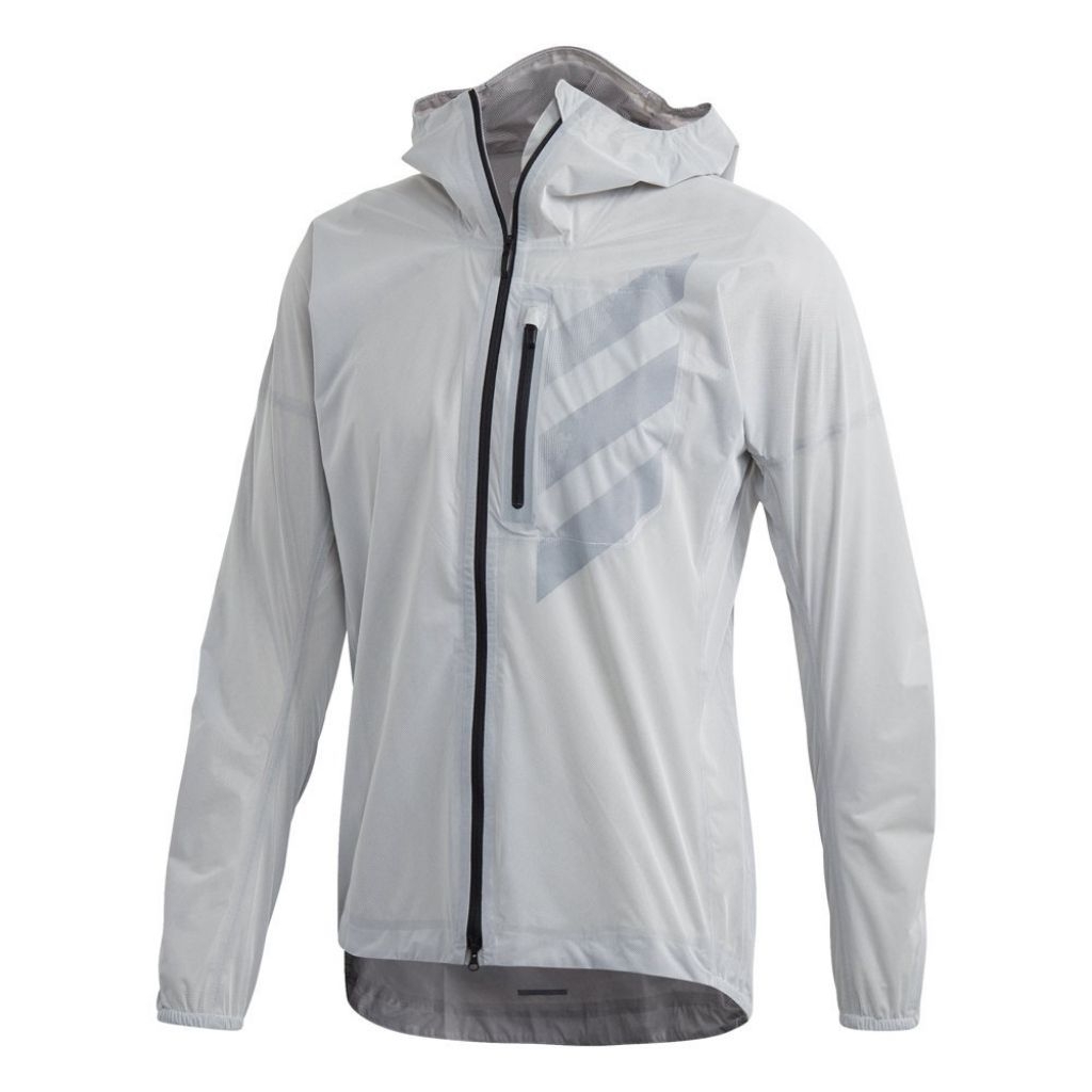 Jacket Lari Trail Running Adidas Terrex Agravic Race Rain.RDY Waterproof Ultralight Jaket Men Pria O
