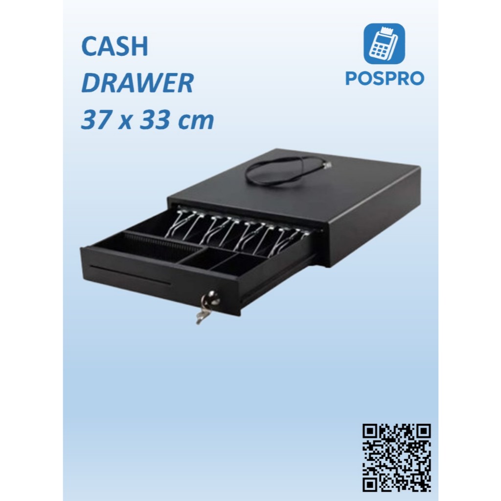 CASH DRAWER / LACI KASIR / LACI UANG EPPOS RJ- 11 (37 x 33 Cm )
